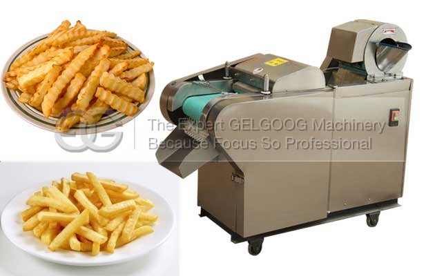 Crinkle Fries cutting machine |Crinkle Shape French Fries cutting machine 