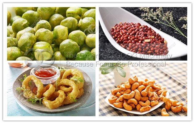 Automatic Peanut Fryer Machine|Cashew Nuts Frying Machine|Onion Rings Frying Machine