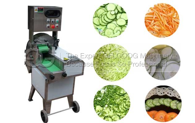 Commerical Vegetable Cutting Machine for Restaurant With Double Frequency Conversion 