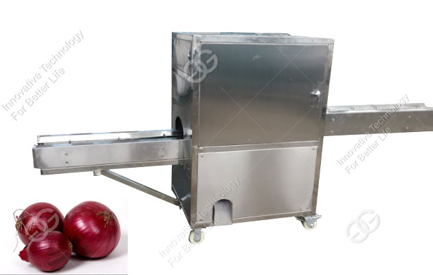 Stainless Steel Onion Root Cutting Machine Manufacturer Commercial 