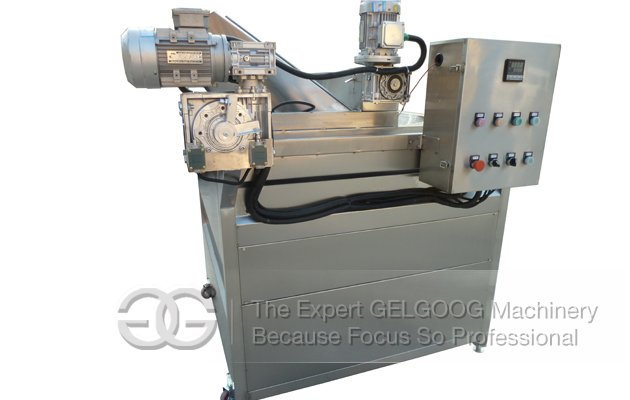 200-300kg/h Deep Fryer Machine|Fish Frying Machine Automatic Gas Heating