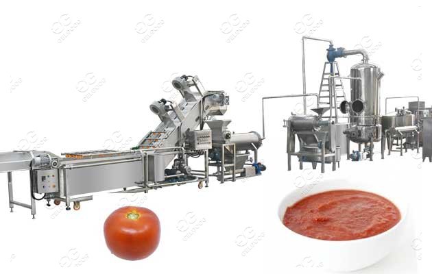 Tomato Puree Processing Plant Factory