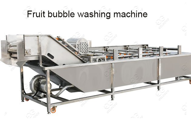 Fruit bubble washing machine