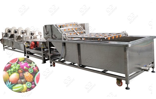 Industrial Fruit and Vegetable Washing Machine For Apple,Spinach