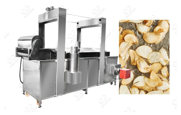 Continuous Garlic Frying Machine