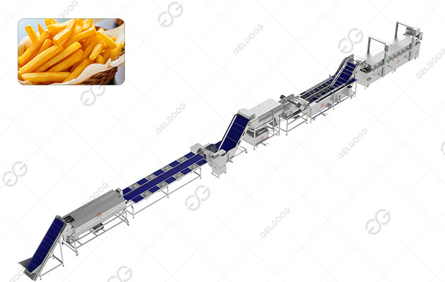 Full Automatic French Fries Production Line 