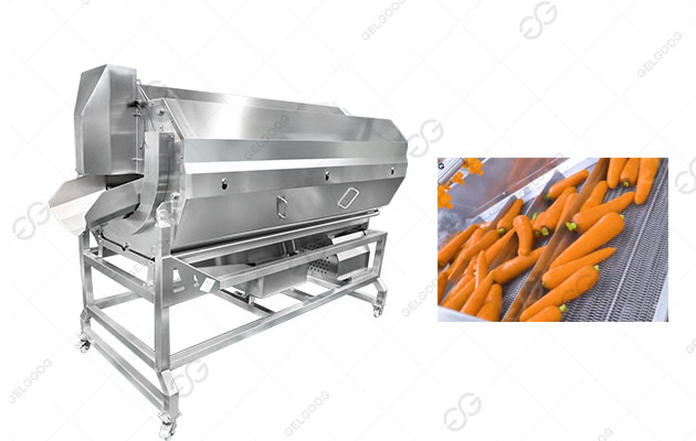  Carrot Potato Washing and Peeling Machine Hot Sale